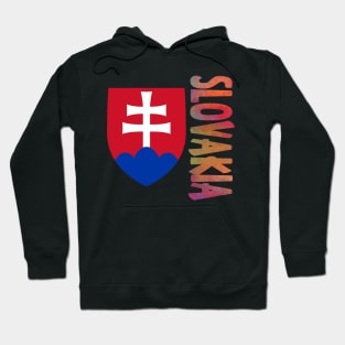 Slovakia Coat of Arms Design Hoodie